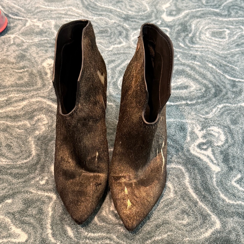 Sigerson Morrison Black Ankle Booties